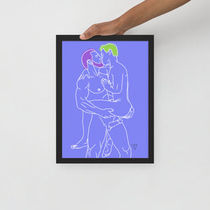 “Simon & David” (Framed)